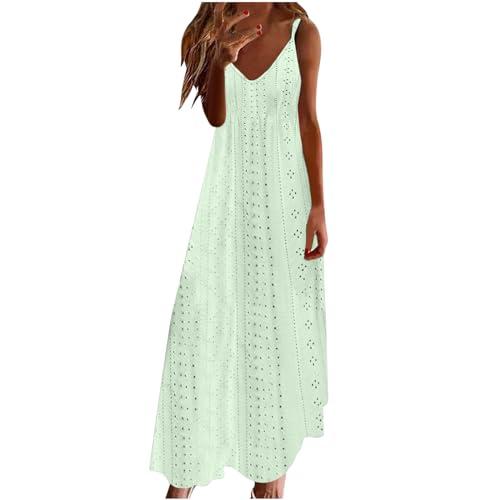 Vestito estivo da donna Ceboyel - Floreale, Boho, Scollo a V