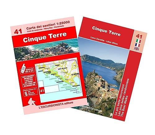 Cinque Terre. Ediz. italiana, francese e inglese. Con carta 1:25.000