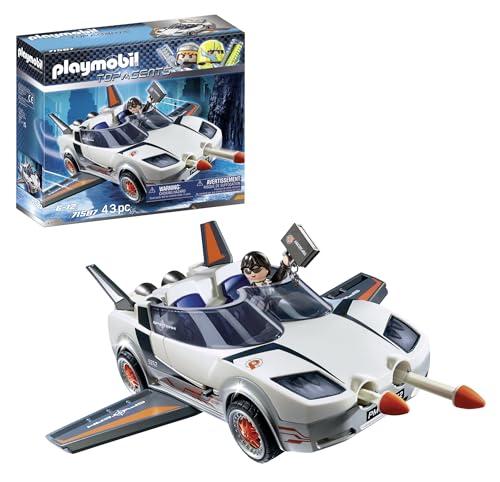 PLAYMOBIL Top Agents - Agente Segreto e Racer 71587