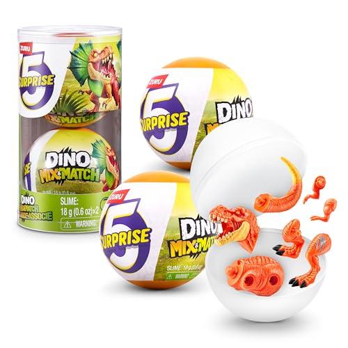 5 Surprise Dino Mix & Match di ZURU - 2 Capsule