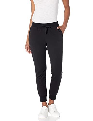 Amazon Essentials Pantaloni da Jogging in Pile con Risvolto Donna