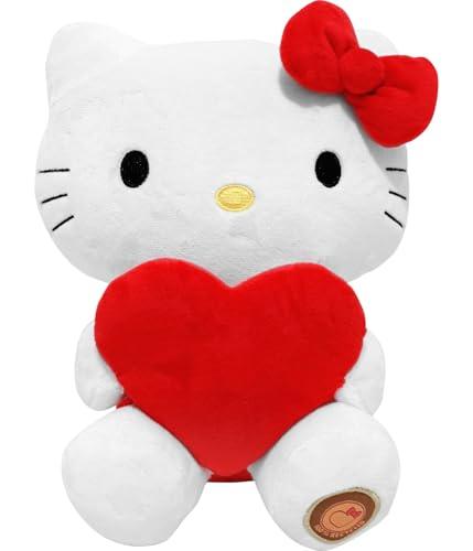 Hello Kitty con cuore - Peluche Eco-Friendly 24 cm