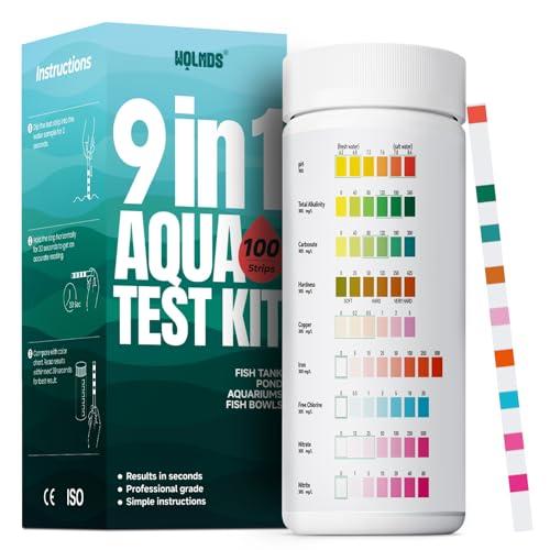 Wolmds Kit Test Acqua Acquario 9-in-1
