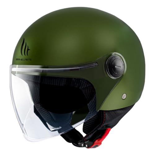 Casco MTB Street S Solid A6 Verde Opaco