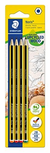 Staedtler Noris 120-S BK4D - Set di 4 Matite in Grafite Assortite
