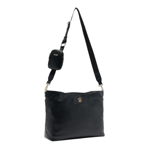 LIU JO Achala Tote Bag Nera: Eleganza Quotidiana a Portata di Mano
