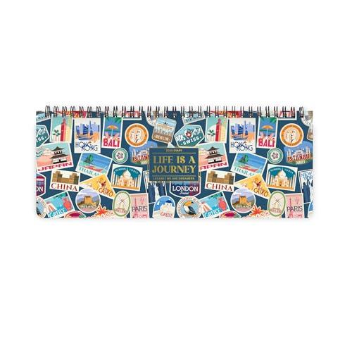 Legami - Planning da Scrivania 12 Mesi Travel Stickers 2026