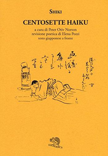 Centosette haiku testo giapponese a fronte