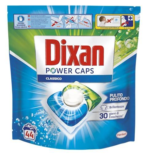 Dixan Power Caps Classico, Detersivo Lavatrice in Capsule, 44 Lavaggi