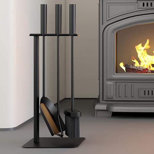 Kingson Kit 4 Attrezzi per Camino: Eleganza e Funzionalità