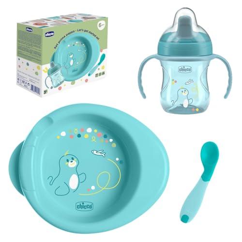 Chicco Set Pappa Completo 6 Mesi+ Azzurro