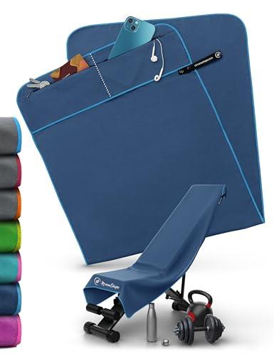 NirvanaShape Asciugamano Palestra in Microfibra con Clip Magnetica