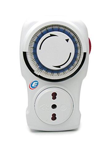 Electraline 58103 Programmatore Timer Giornaliero