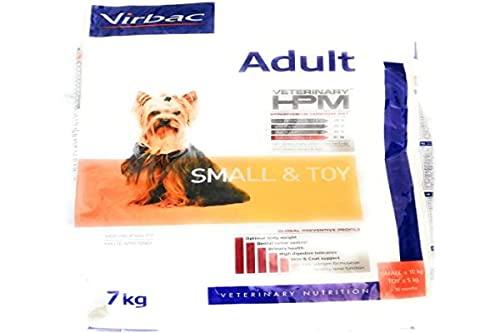 Virbac Veterinary HPM Vet Dog Ad S & Toy - Cibo per cani, 7 kg