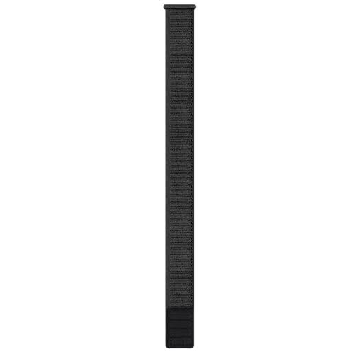 Garmin Cinturino UltraFit in Nylon Nero, 26mm