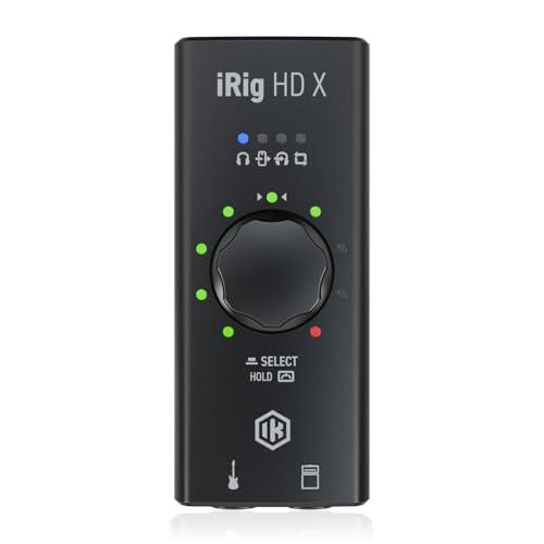 IK Multimedia iRig HD X - Interfaccia Audio Digitale per Chitarra