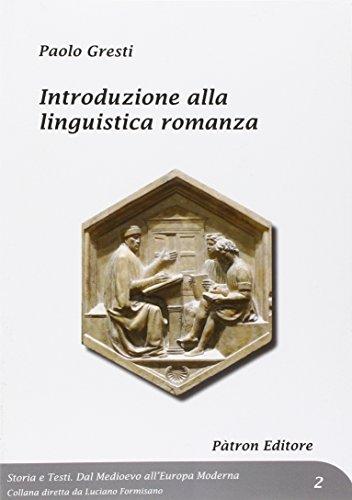 Introduzione alla linguistica romanza