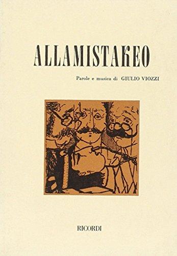 Allamistakeo. Opera in un atto (da un racconto di E. A. Poe)
