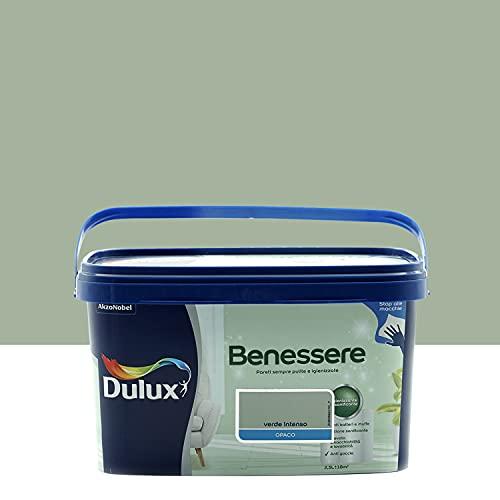 Dulux Benessere Verde Intenso: Pittura Superlavabile e Igienizzante per Interni