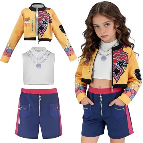 KOMEIYL Costume Cosplay Bambini Rumi - Set 3 Pezzi