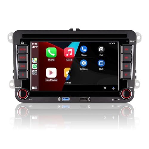Autoradio 2 Din CarPlay Wireless Android Auto per VW Golf 5 6 Passat Jetta