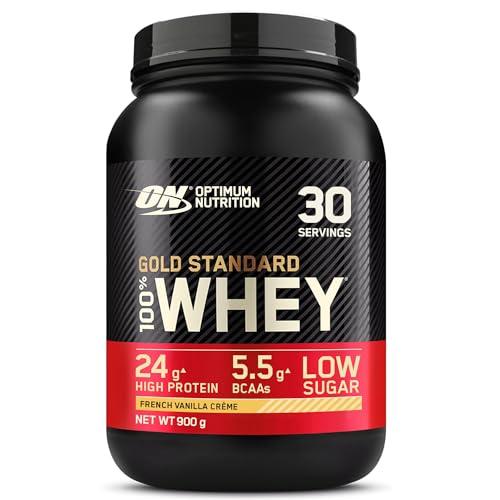 Optimum Nutrition Gold Standard 100% Whey - Proteine in Polvere al Gusto Crema di Vaniglia Francese