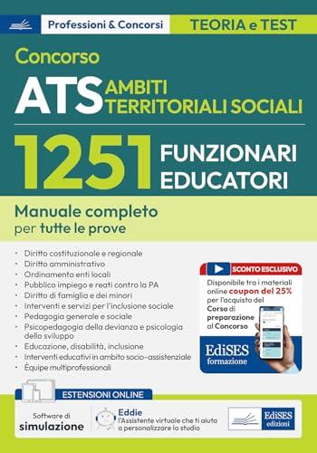 Concorso 1251 Funzionari Educatori e Pedagogisti ATS: Manuale Completo per Tutte le Prove