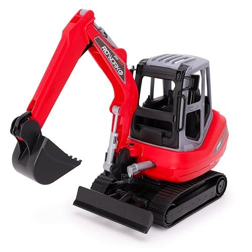 Toyland® Escavatore Giocattolo Rosso 30cm