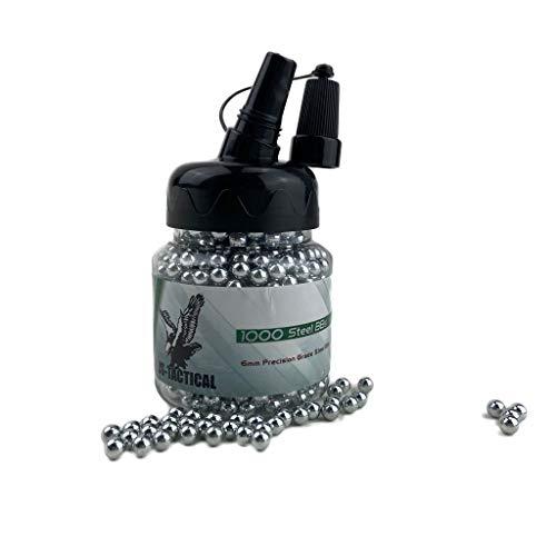 JS-Tactical Bottiglia 1000 Pallini Metallo 6mm / 0,90gr