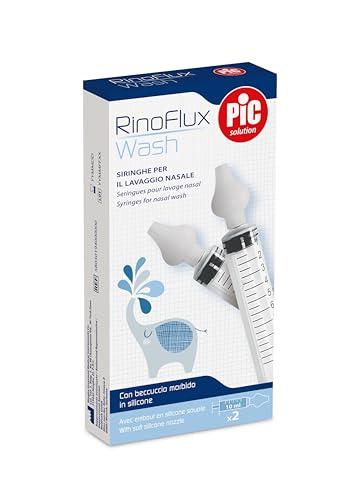 Pic Solution RinoFlux Wash - Siringhe per Lavaggio Nasale con Beccuccio in Silicone Morbido