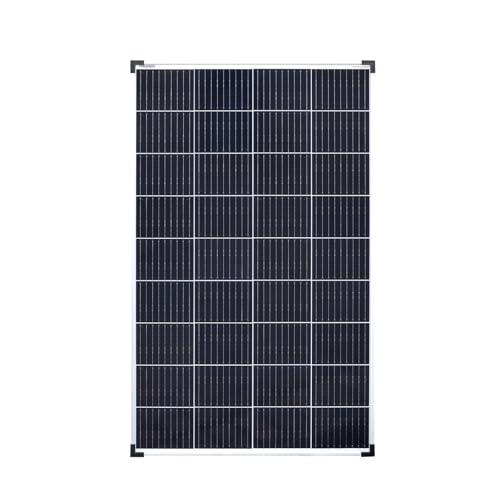 Enjoysolar Mono 140W Pannello Solare Monocristallino 12V per Camper, Barca e Casa