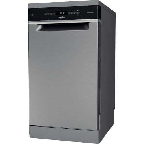 Whirlpool WH6FB10BS7A0X Lavastoviglie a Libera Installazione 45 cm, 10 Coperti, Classe B, Inox