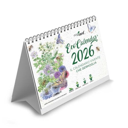 Calendario Ecologico 2026 in Carta Piantabile EcoCalendar®