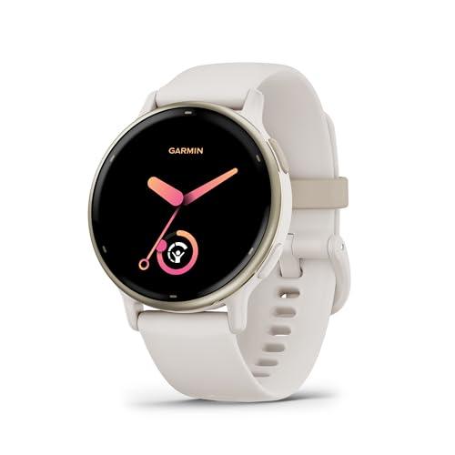 Garmin vívoactive 5 Smartwatch AMOLED 42mm Ivory & Cream Gold