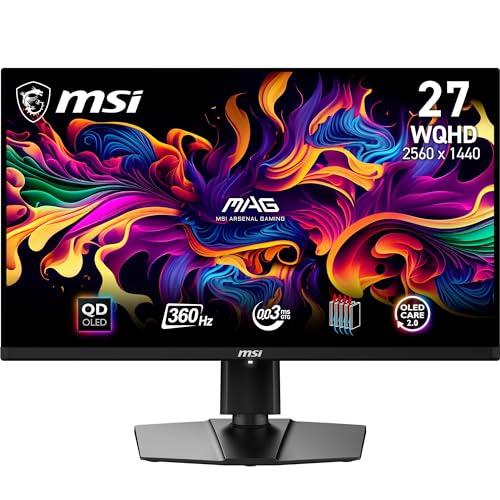 MSI MAG 271QPX QD-OLED Monitor Gaming 26,5