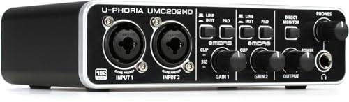 Behringer U-Phoria UMC202HD Interfaccia Audio USB 2x2