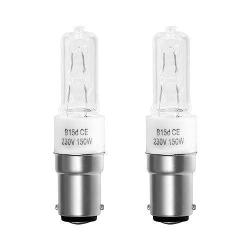 Lampada Alogena B15d 150W Dimmerabile (2 Pezzi)
