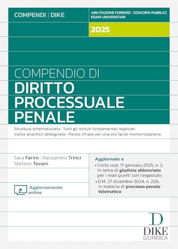 Compendio di Diritto Processuale Penale - 3a Edizione