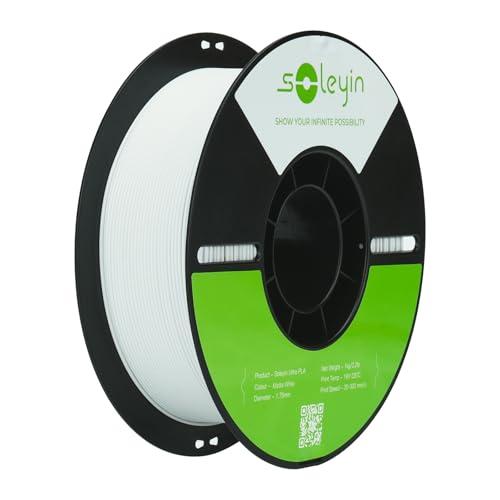 SOLEYIN Filamento PLA Ultra Veloce 1.75mm - Bianco Matte