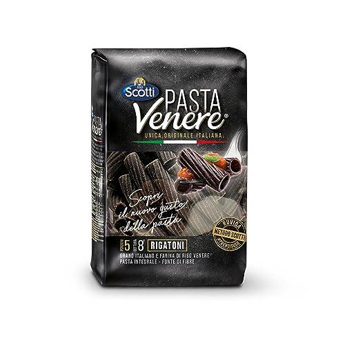 Riso Scotti Pasta Venere Rigatoni Integrale di Riso Venere 400g