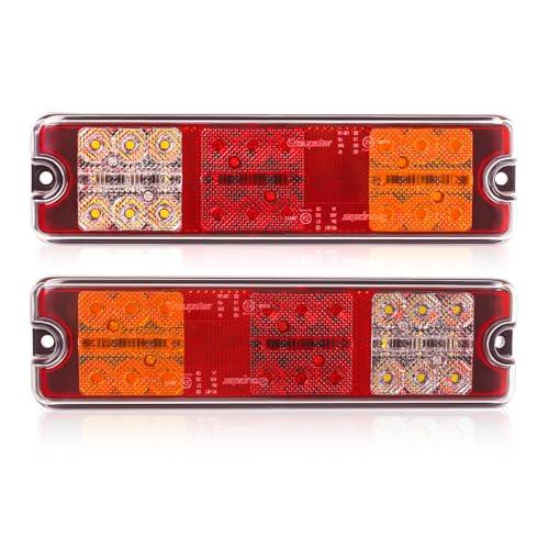 Yinaolan 2 X Fanali Posteriori Rimorchio LED 12V/24V