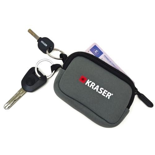 KRASER KR730 Portachiavi Moto Multifunzione con Scomparto per Carte