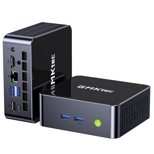 GMKtec Mini PC Intel Core i7 12700H (14 Core/20 thread, Turbo 4,7 GHz), 16GB RAM DDR4 + 1TB SSD NVMe(Supporto SATA), M3 Ultra Mini Computer con Triplo Display 4K, USB 3.2 Gen 2 * 2, Type-C, 2.5G LAN
