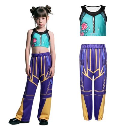 Costume Cosplay Raveparty per Bambini - Stile C, Taglia 140