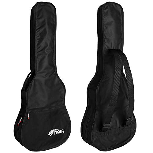 TIGER Custodia per Chitarra Classica, Nero, Taglia 1/2
