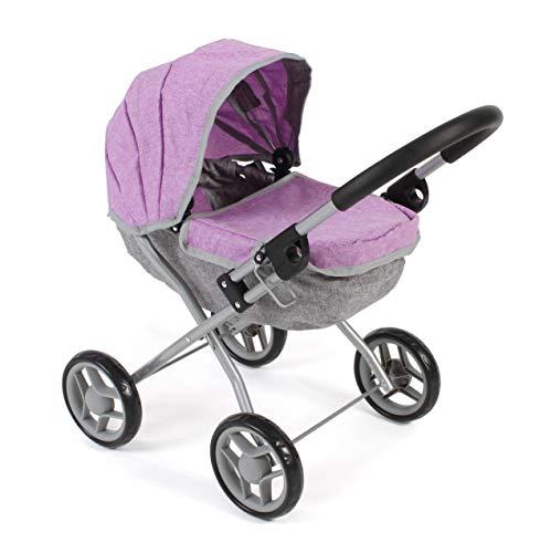 Bayer Chic 2000 - Passeggino per bambole, Colore Melange Lilla