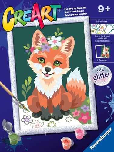 Ravensburger CreArt Serie D - Volpe con Fiori