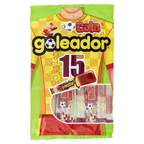 Goleador Cola Doppia: L'iconica Caramella Gommosa al Gusto Cola, Confezione da 15 Pezzi