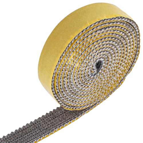 Guarnizione Autoadesiva per Stufa a Legna e Camino - 2mm x 15mm x 2m