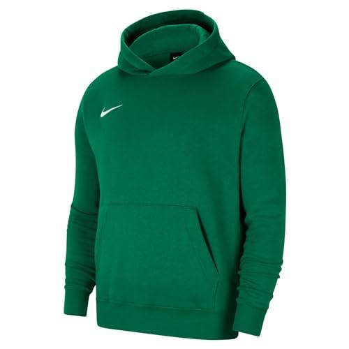 Nike Park 21 Felpa con Cappuccio Verde Pino/Bianco